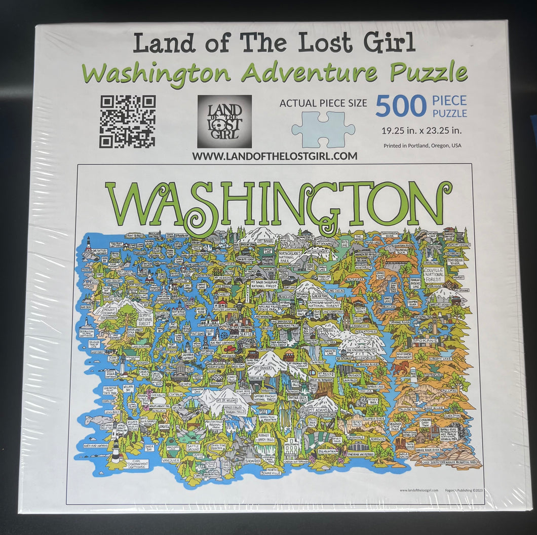 Puzzle - Washington State Adventure