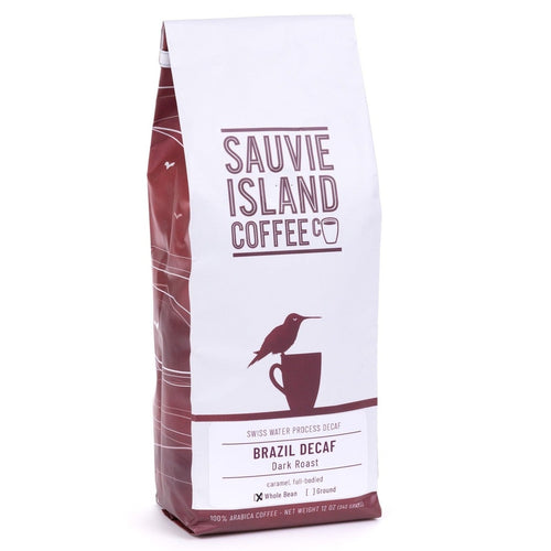 Brazil Decaf coffee front of bag